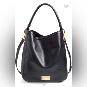MARC by Marc Jacobs 'Take Your Marc' Hobo Black leather bag